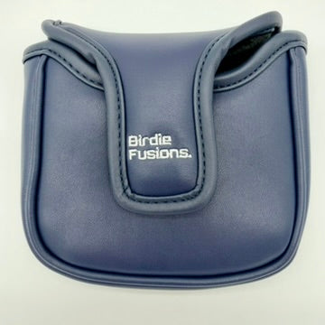 Birdie Juice Mallet Putter Headcover lifestyle shot on course