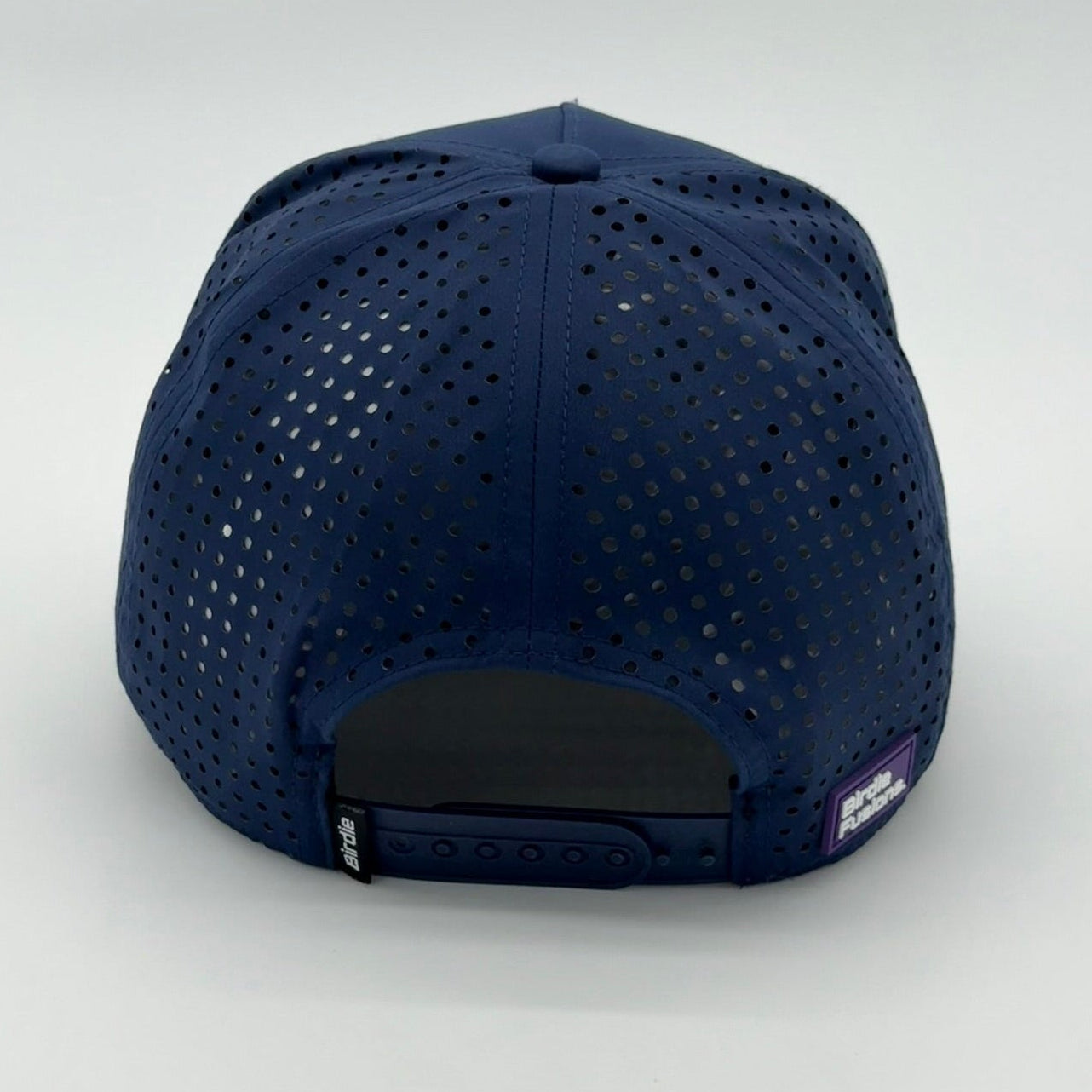 Navy blue Lion Rope Hat with brand logo on a white background