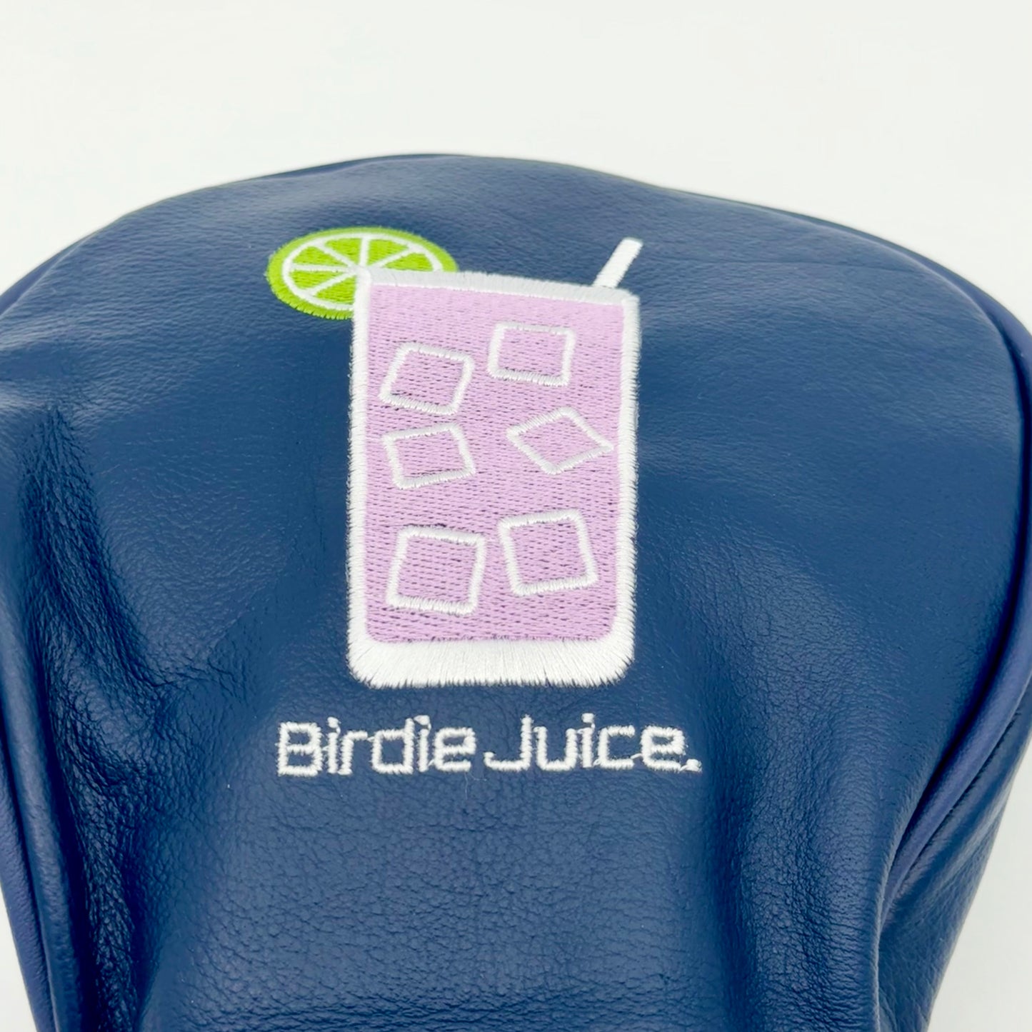 Birdie Juice Leather Driver Headcover side view