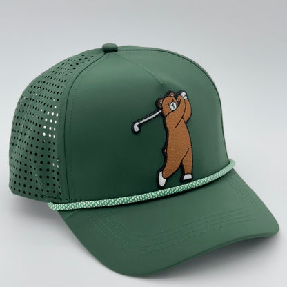 Brown Bear Rope Golf Hat