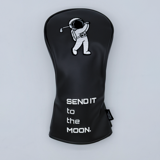 Black Astronaut Driver Headcover, Front