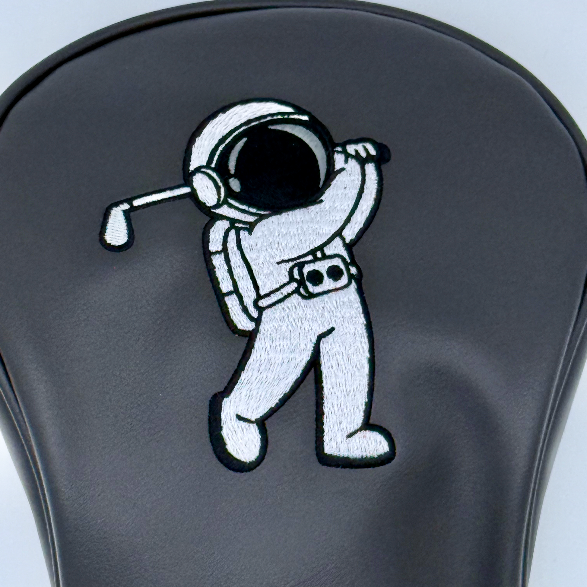 Black Astronaut Driver Headcover, Logo