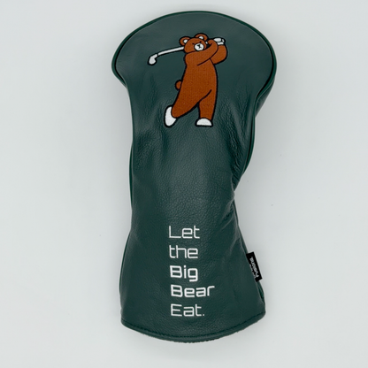 Brown Bear Dark Green Leather Headcover, Video